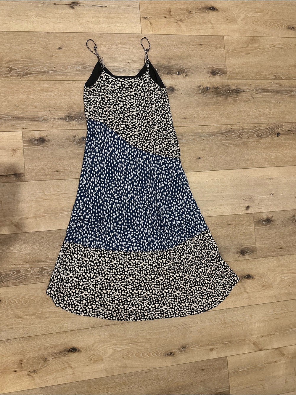 Y2K Floral Slip Dress 90s Boho Ditsy Print Midi Dress - Picture 3 of 11